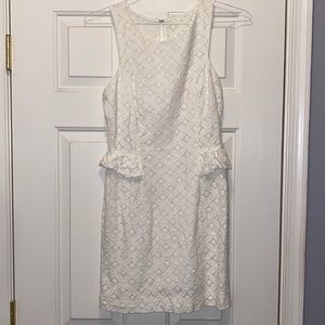 Lilly Pulitzer White Lace Shift